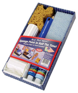 Complete Sponge Painting Kit 2951