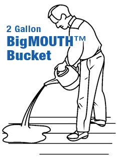 2 Gallon BigMOUTH BUCKET