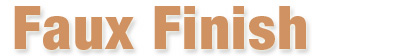 Faux Finish Products
