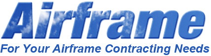 Airframe applicators for airplane exterios, airplane hangars, concrete floors, conduits and smooth metal surfaces
